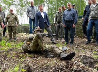 Губернатор Магаданской области посетил филиал Центра «ВОИН» в Хабаровске