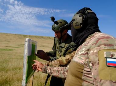 На полигоне под Элистой завершились практические занятия в формате военно-полевого мероприятия.
