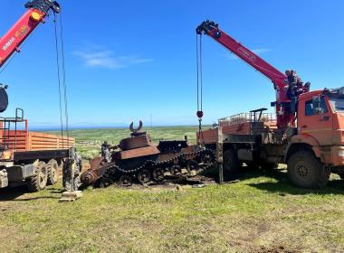 Директор Центра «ВОИН» посетил остров Шумшу, где создается военно-исторический мемориальный комплекс