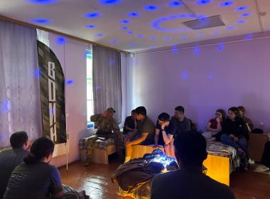 Инструкторы пообщались с бурятскими курсантами в формате «Легенды ВОИНа. Истории»