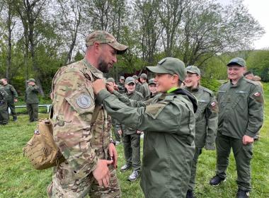 Директор камчатского филиала Центра «ВОИН» Александр Бурхавецкий провел мастер-класс по самообороне для курсантов смены