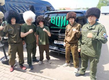 Курсанты из пяти регионов участвуют в смене «Время юных героев» в Чечне