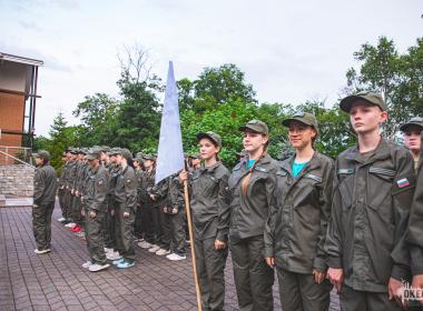 На Дальнем Востоке завершилась межрегиональная смена от Центра «ВОИН» «Время юных героев»