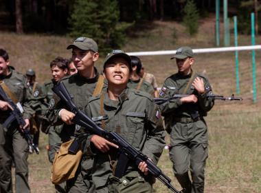 Команда курсантов филиала в Бурятии готовится к отборочному этапу Всероссийских соревнований «Путь ВОИНа»