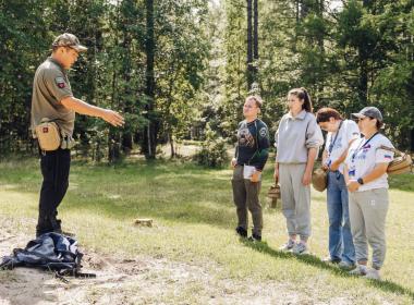 Центр «ВОИН» в Бурятии провел военно-патриотическую игру «Зарница» на Байкальском молодежном форуме