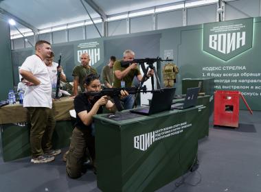 Более тысячи человек посетили площадку Центра «ВОИН» в первый день ВЭФ-2025