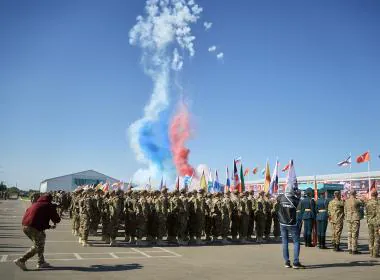 Стартовал финал «Зарницы 2.0» для сборной и 14 команд, прошедших подготовку в Центре «ВОИН»