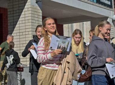 Студенты Поволжского государственного университета прошли военно-полевые сборы в Центре «ВОИН»