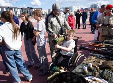 Кузбасские кадеты приняли клятву Родине и прошли мастер-классы Центра «ВОИН»