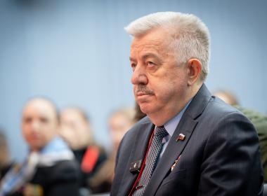 Виктор Водолацкий поделился успешными практиками Центра «ВОИН» с участниками Всероссийского  патриотического форума