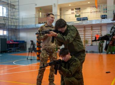 Как Центр «ВОИН» готовит в Катравоже будущих защитников Отечества