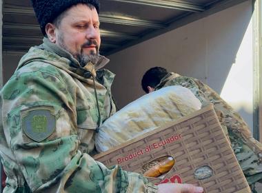 Центр «ВОИН» доставил гуманитарную помощь бойцам бригады «Терек»