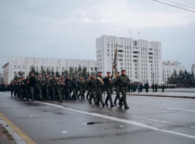 Курсанты Центра «ВОИН» готовятся к параду Победы!